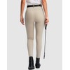 SANTINY Women's Horse Riding Pants Zipper Pockets Silicone Full-Seat Breeches