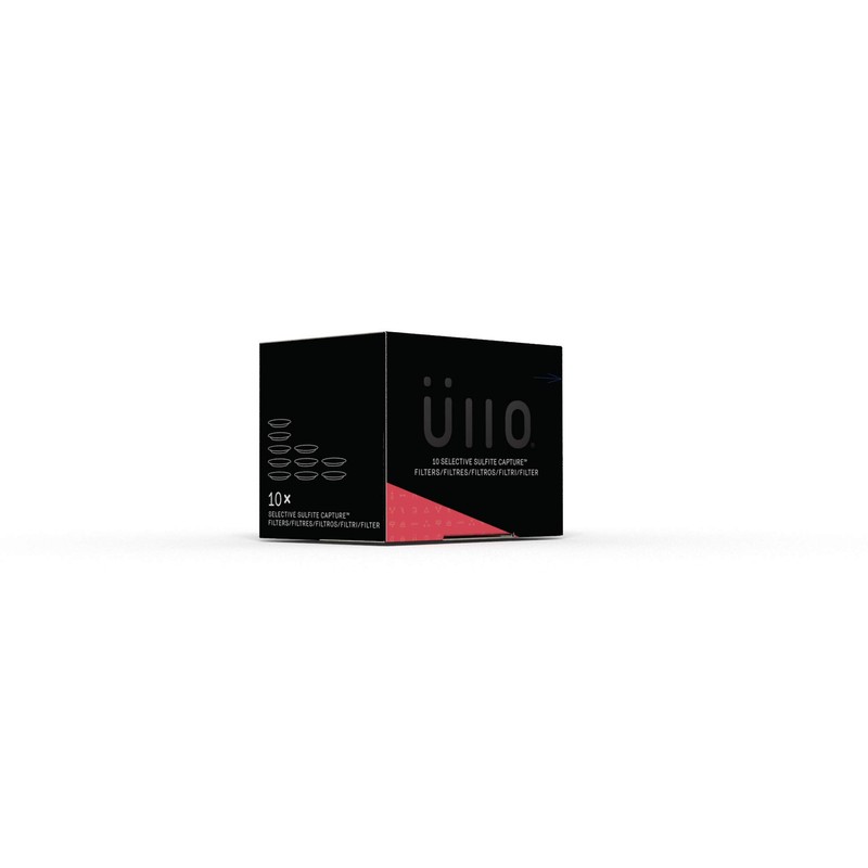Ullo Full Bottle Replacement Filters (10 Pack) With Selective Sulfite
