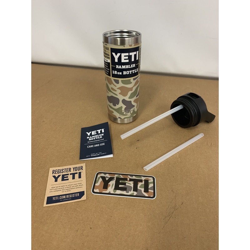 Yeti NEW YETI Rambler 18 oz Straw Water Bottle Tan