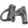 Rolling Sliding GATE Track Bracket for 1-5/8" Track Pipe &