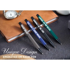 InnoBeta Tattoo Artist Gifts Ballpoint Pen Set of 4, Funny Gifts for Birthday, Christmas