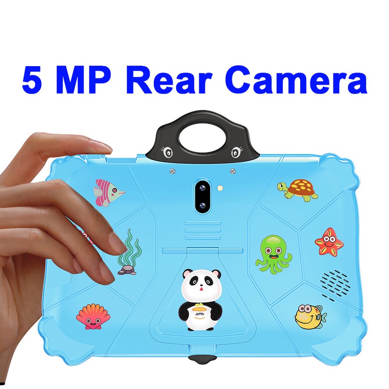 Kids Tablet 7-inch Android 11 6GB+128GB 1960*1080 High-Clear Screen Learning