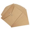 10pack A5 Kraft Paper File Folders Wallet Folders Envelope Portfolio
