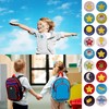 Hybsk Reward Stickers, 25mm Round, Alien Stars, 180 Sheets, Cute,