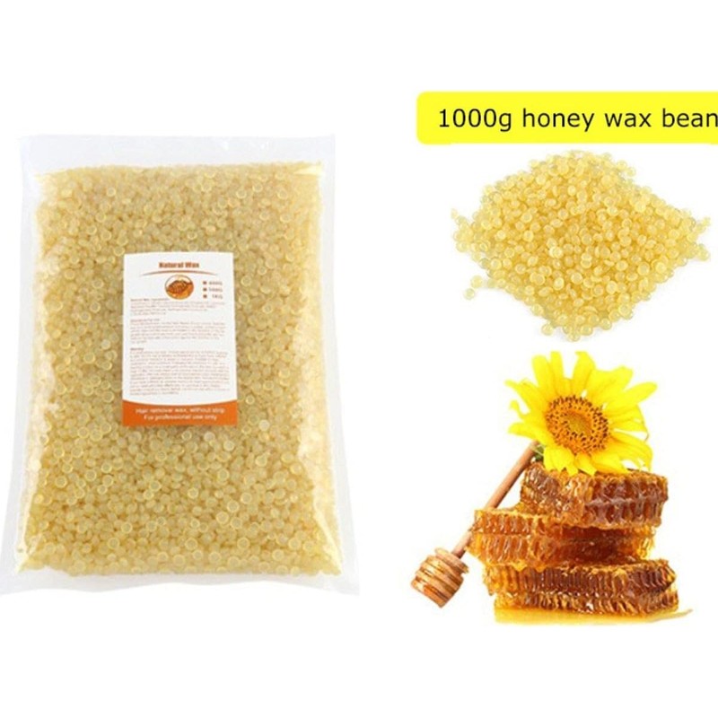 Cera española Wax para depilar paquete de 1 kilo Miel