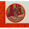 Bigfoot Sasquatch Patch Iron-On Embroidered BigFoot Lives Badge