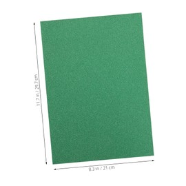 iplusmile 10pcs Glitter Cardstock Paper Sparkly Paper for DIY Crafts Scrapbooking Card Making and Party Decorations Mess Nonshedding Glitter for Creative Projects