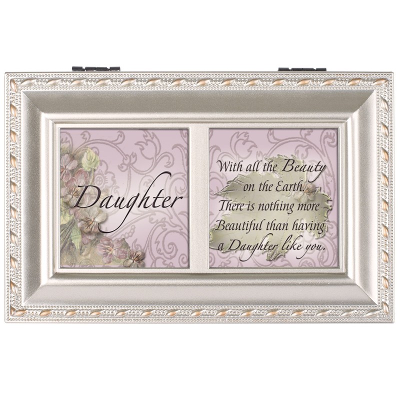 Cottage Garden Petite Music Box - Daughter Plays Light Up