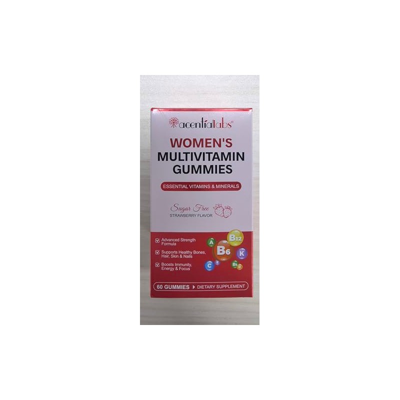 Multivitamin Gummies for Women – Strawberry Flavour Daily Wellness Supplement