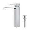 KIBI Blaze-T Single Handle Bathroom Faucet for Vessel Sink with