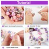 63 Pcs Bracelet Making Kit Big Hole Beads with Metal