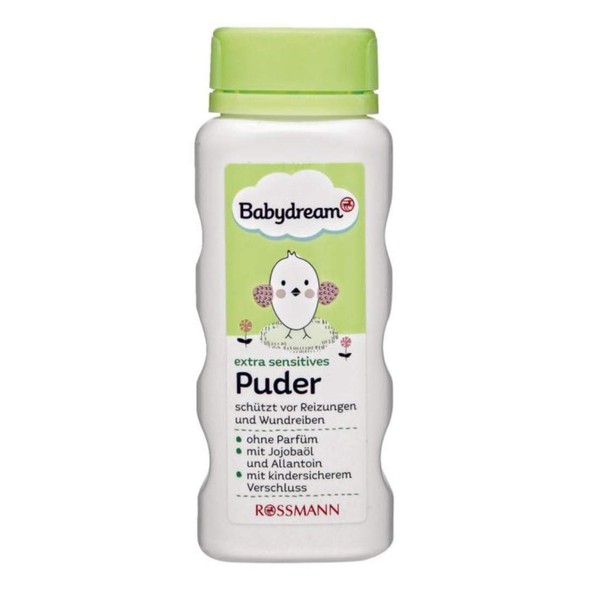 Babydream Powder without Perfume, with Jojoba Oil & Allantoin, 100