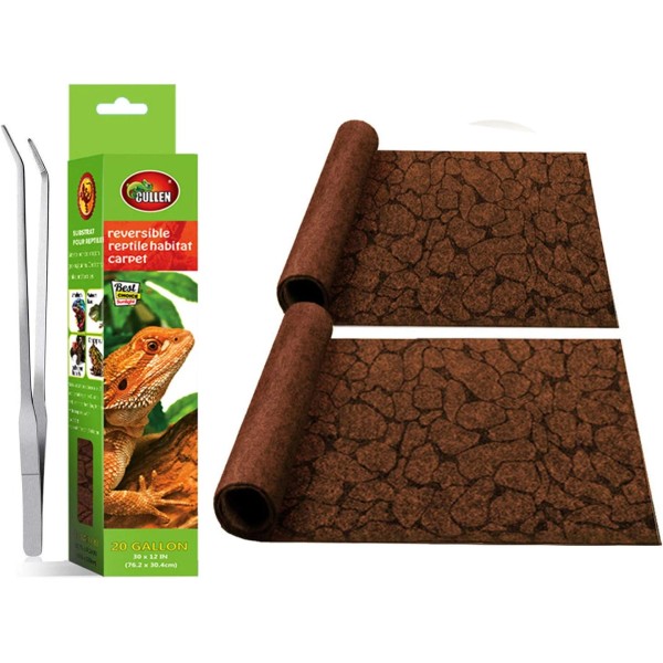 Does not apply 2PCS Reptile Carpet 20 Gallon, Pet Terrarium