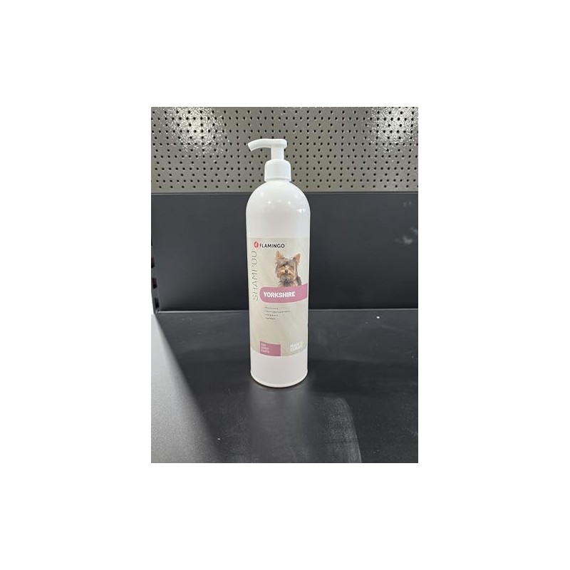 Flamingo Shampoo for Yorkshire Terriers and Other Long-Haired Breeds -