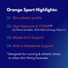 Orange Sport Insoles (Sport C - M6-6.5, W7.5-8 US)