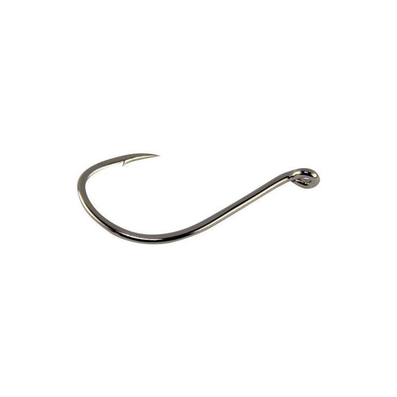 Gamakatsu Nickel Octopus Hook, 100 Pack, Nickel