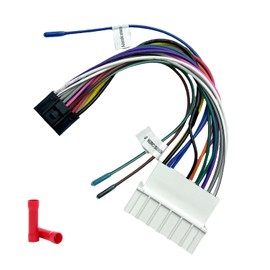 Aftermarket Radio Wiring Adapter Compatible with Hyundai 2006-2008/Kia 2005-2008, 16Pin Android Car Stereo Harness with SWC Reverse, Fits for Accent Azera Elantra Optima Rio Rondo Sedona