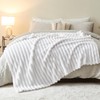 Wajade Fluffy Fleece Blanket Faux Fur Bed Throw Super Soft
