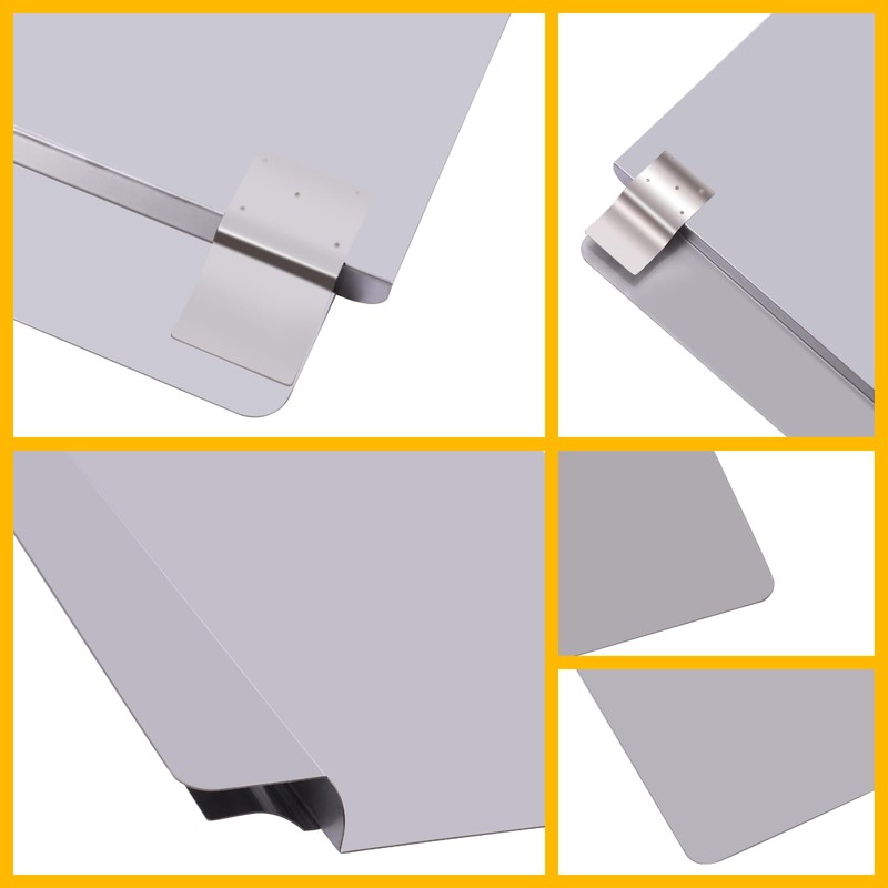 2 Pcs Stainless Steel oil Splatter Guard, Grease Splatter Screen,