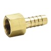 Flowbal Internal Thread Hose Nipple Brass GHNF-0207 1/4x7
