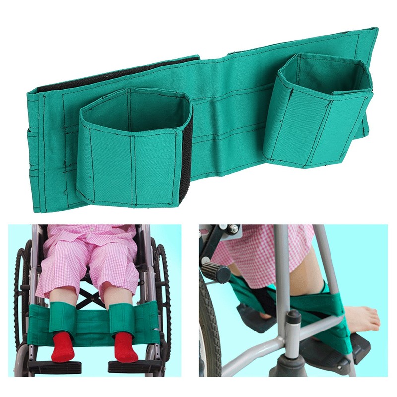 Wheelchair Footrest Leg Belt Seat Strap Safety Foot Support Belt