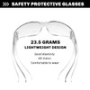 12 Packs Safety Glasses for Men and Women - Clear