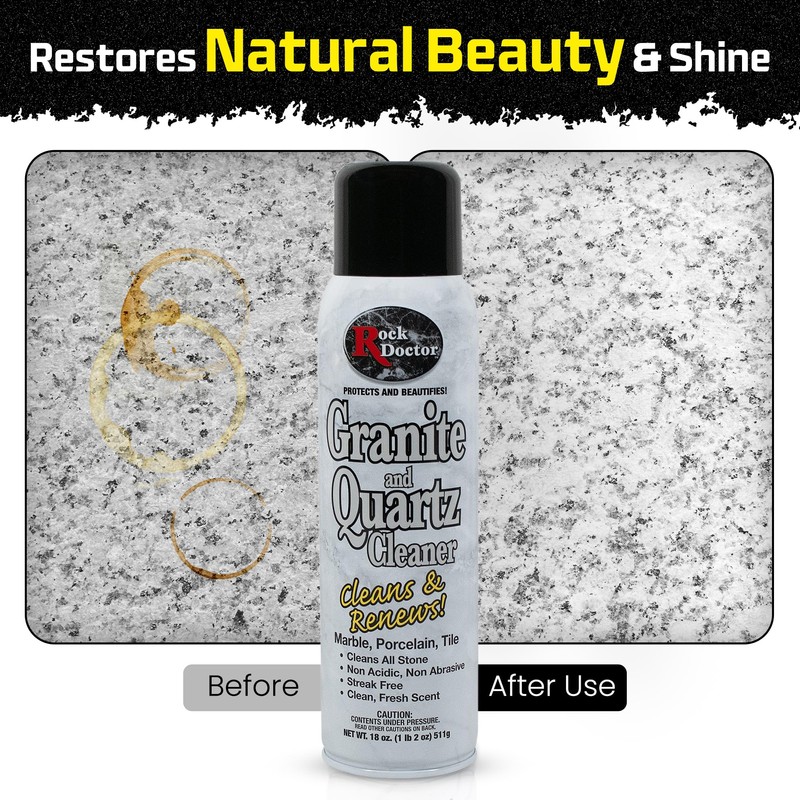 Rock Doctor Granite Cleaner, Cleans& Renews Surfaces, Granite/Marble Countertop Cleaner,