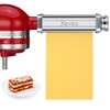 Pasta Roller Attachment for KitchenAid Stand Mixer, Stainless steel Pasta