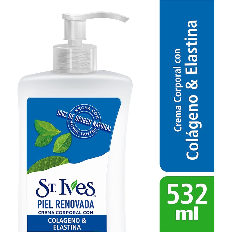 ST IVES Crema Corporal Colágeno y Elastina Piel Renovada 532ml