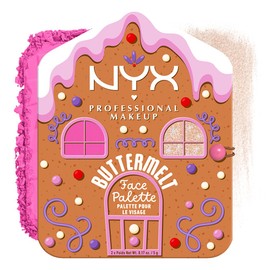 NYX Professional Makeup Giftset Buttermelt Face Palette, Blush & Highlighter Duo For Light to Medium Tones, Up to 12HR Radiant Wear, Blendable Formulas for a Natural Glow, Vegan & Cruelty-Free 1 count