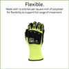 Cordova 7735 Impact Gloves, Padded Nitrile Coating for Extra Grip,