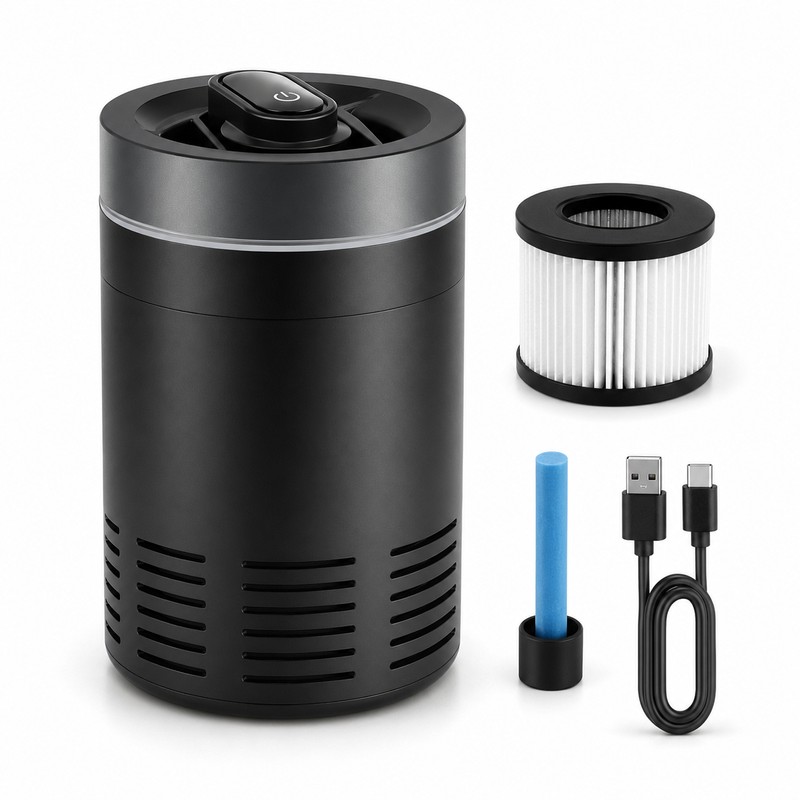 Aroma Car Air Purifier with 5 Million Anion, 2 Speed