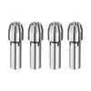 HARFINGTON 4pcs 3.2mm Drill Chucks Collet Bit 18mm Length Mini