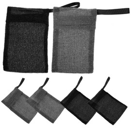 VICASKY 6pcs Soap Bag Net Soap Bars Dish Soap Travel Soap Container Drainer Soap Dispenser Wall Mounted Soap Case Hand Automatic Soap Dispenser Body Soap Bar Soap Tallow Nylon