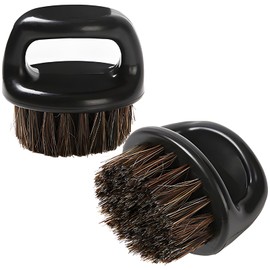 2-Pack Professional Knuckle Brush for Barbers - Essential Beard and Mustache Grooming Tool for Barbering and Styling - Suitable for All Hair Types.