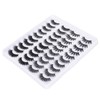 20 Pairs 6D False Eyelashes 4 Styles Long Thick Semi