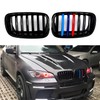 XOPIYAO Front Kidney Grille M Color Gloss Black Compatible with