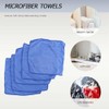 Toalla de limpieza absorbente de fibra (5 unidades, 25 x