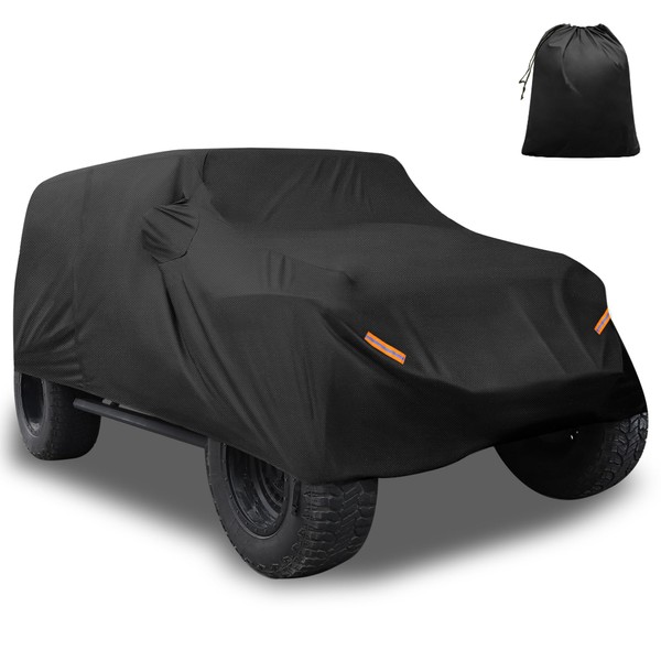 HEROFFIX Car Cover for Jeep Wrangler JK JL YJ TJ