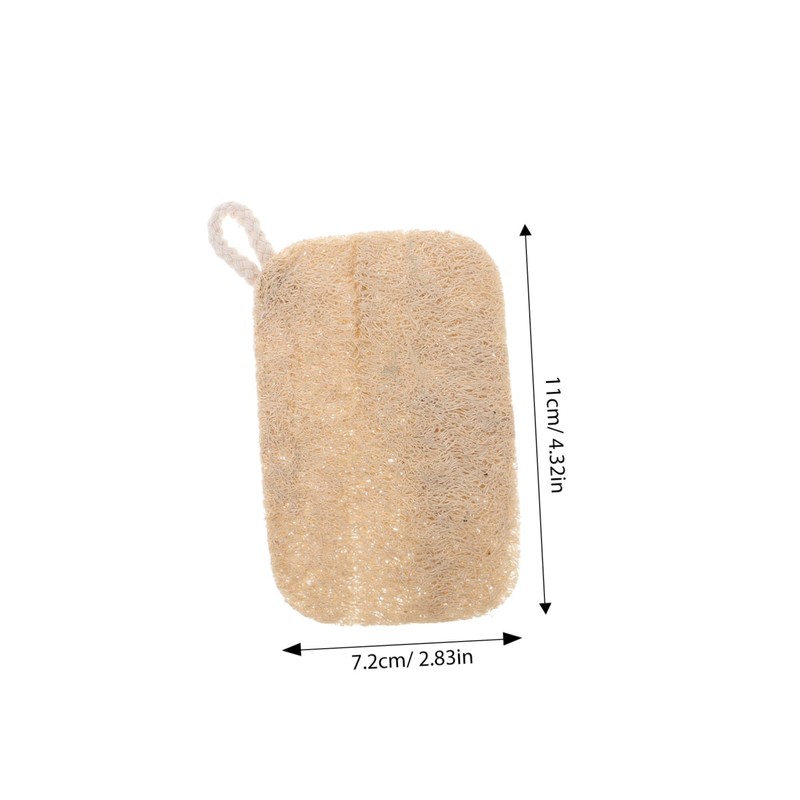 VICASKY 10pcs Natural Loofah Kitchen Sponges Scratch Dish Scrubbers for