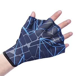 Swim Gloves Aquatic Fitness Water Resistance Training Aqua Fit Workout Fitness Gear Webbed Gloves for Men Women Children