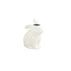 Mud Pie Led Bunny Taper Holder, White