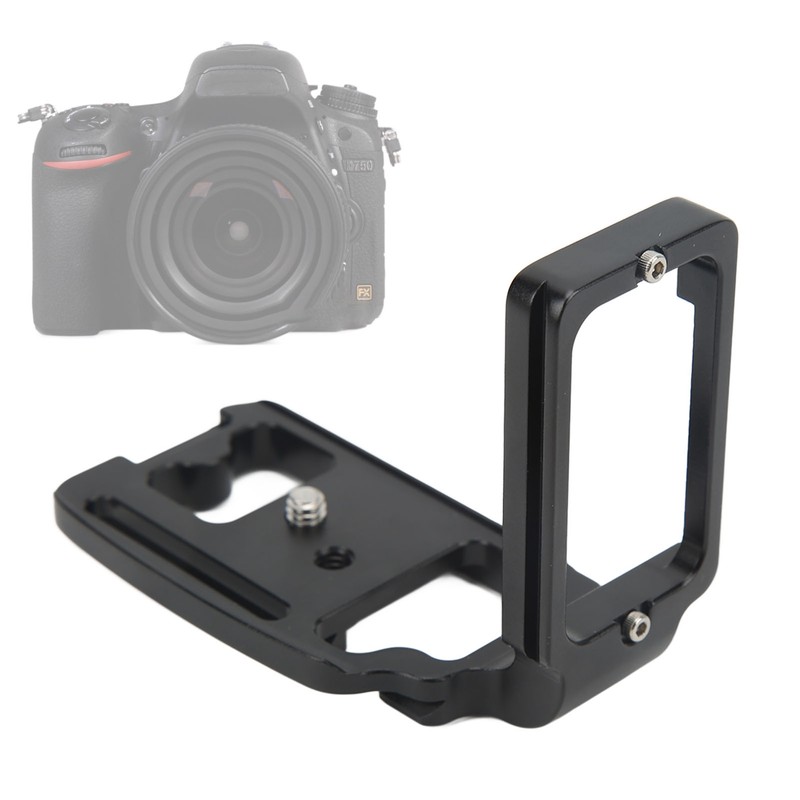 Camera Quick Release L Plate Aluminum Alloy Vertical Horizontal Shooting