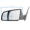 Fit System 81300 Snap-on Black Towing Mirror for Toyota Tundra/Sequoia