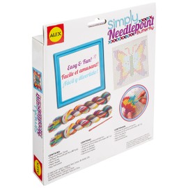 ALEX Toys Simply Needlepoint Butterfly Kids Art and Craft Activity