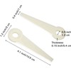BGTOOL 12Pcs Plastic Blades Replacement for STIHL Grass Trimmer Polycut