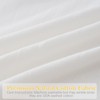 Off White Ruffled Body Pillow Cover 1 Piece Washed Cotton