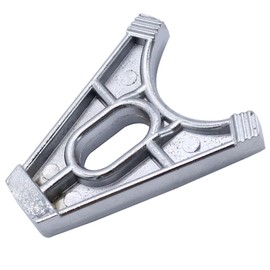 GSKMOTOR Car Distributor Clamp Chrome Billet Aluminum Distributor Clamp Hold Down for Chevy SBC BBC SB BB HEI Electronic