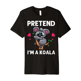 Cute Koala Design For Men Women Zoo Animal Koala Bear Lover Premium T-Shirt
