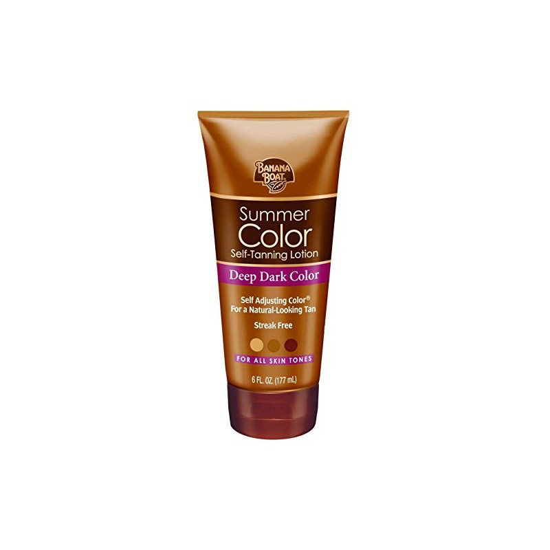 Banana Boat Self-Tanning Lotion, Deep Dark Summer Color for All